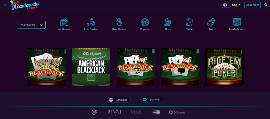 avantgarde casino free chips